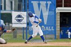 Baseball vs CGA  Wheaton College Baseball vs Coast Guard Academy during game two of the NEWMAC semi-finals playoffs. - (Photo by Keith Nordstrom) : Wheaton, baseball, NEWMAC